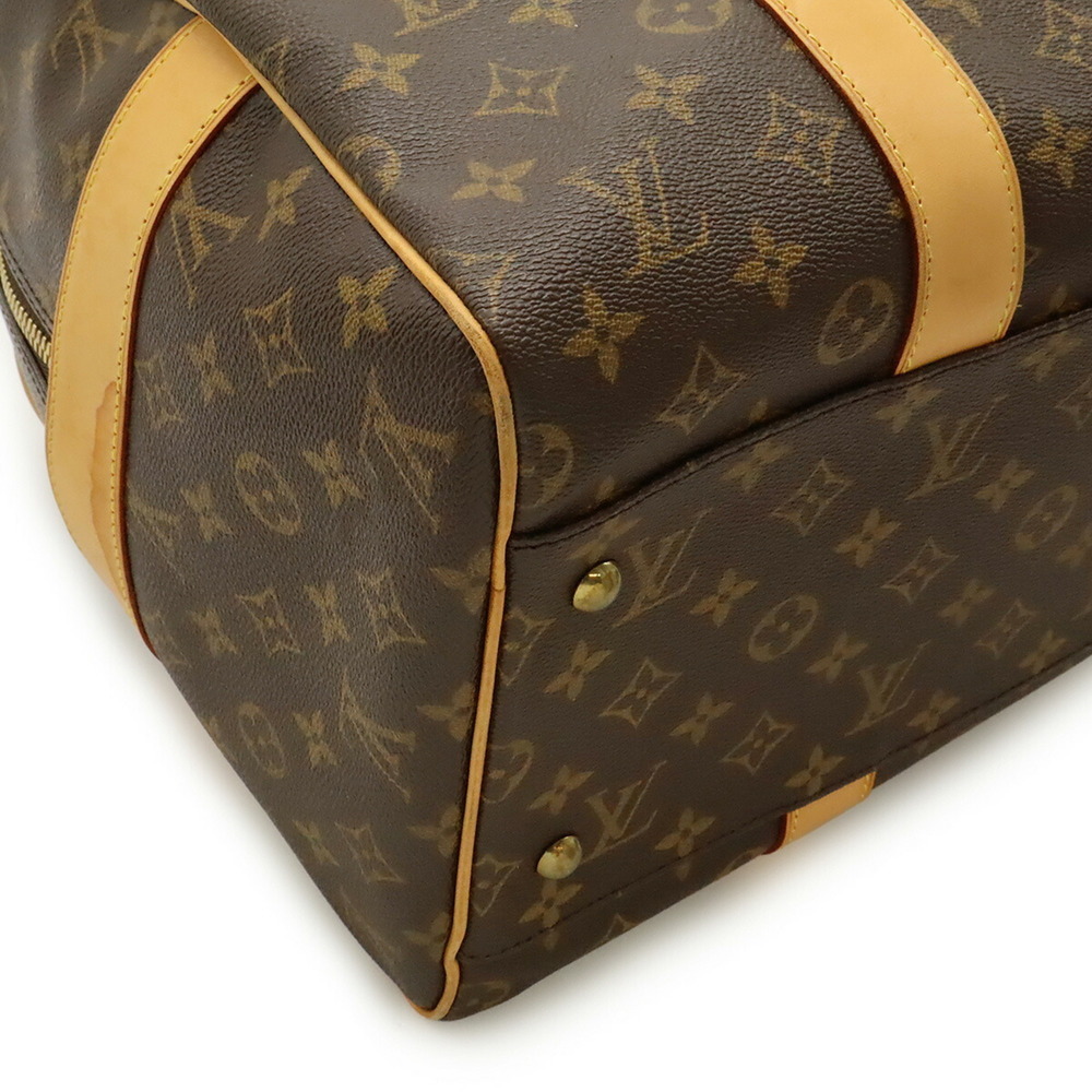 LOUIS VUITTON Authentic Brown Monogram Carryall Boston Bag - Picture 4 of 9